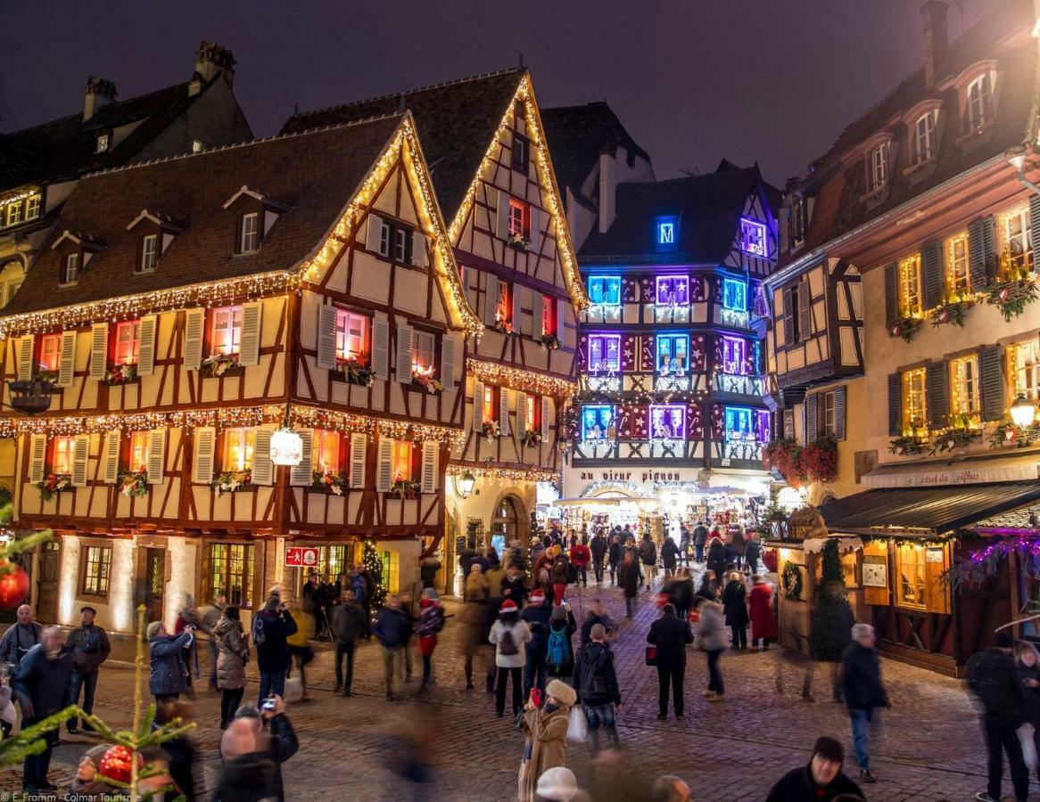 F1 Terrasse Hydromassage Led, Colmar A 5Min, Calme Appartement Wintzenheim Buitenkant foto